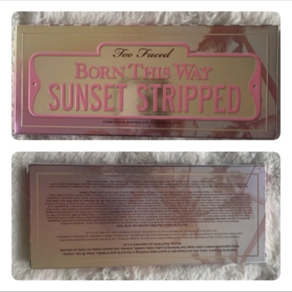 TOO FACED BORN THIS WAY SUNSET STRIPPED EYESHADOW PALETTE NWT - Picture 11 of 12